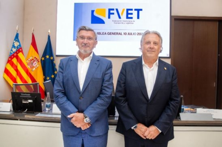 La Federación Valenciana de Empresarios del Transporte y la Logística reelige a Carlos Prades como presidente