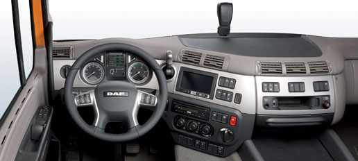 Interior del DAF CF