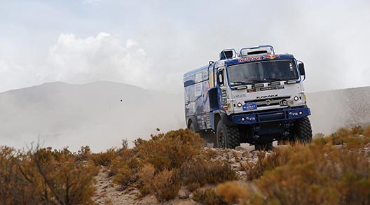 El Dakar de los camiones