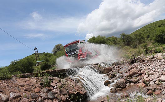 El Dakar de los camiones