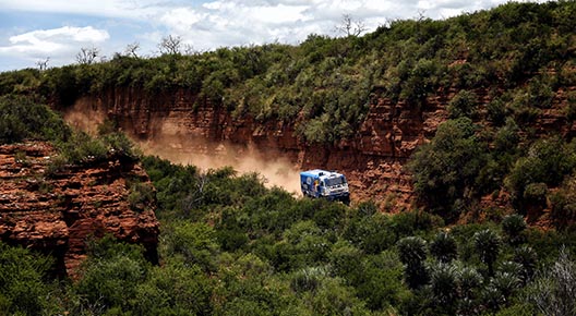 El Dakar de los camiones