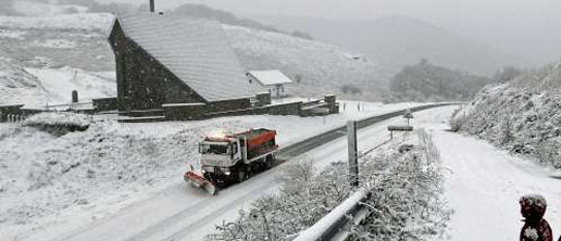 Carreteras nevadas