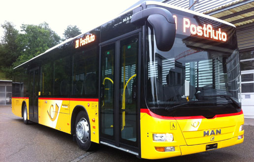 Autobuses urbanos de PostAuto Schweiz