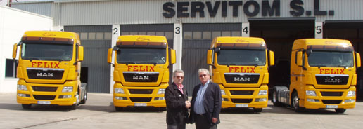 MAN TGX EfficientLine del Grupo Felix