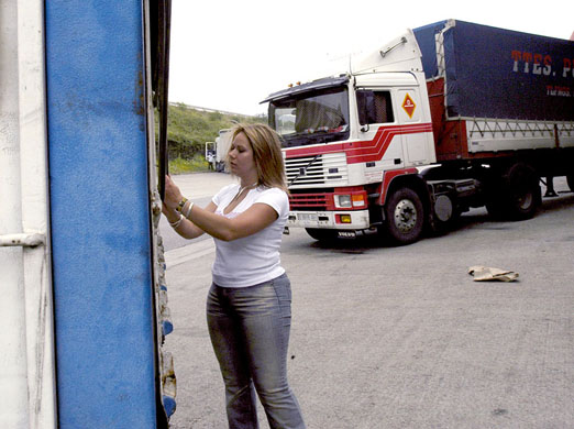 Mujeres en el sector del transporte