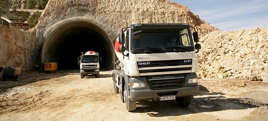 Camiones de obras