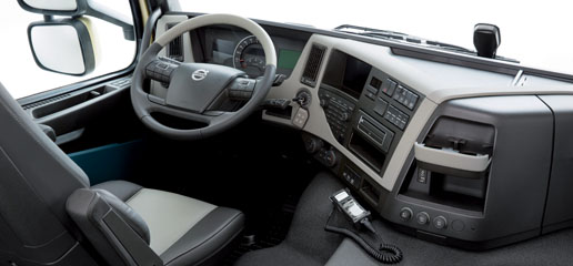 Cabina del Volvo FM