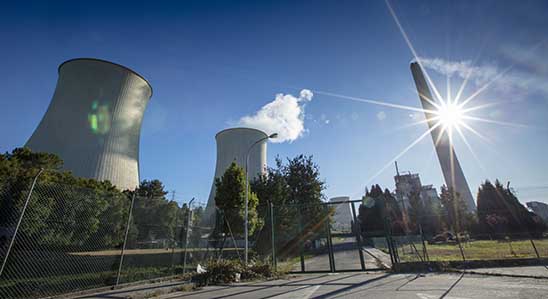 Central térmica Endesa en As Pontes A Coruña