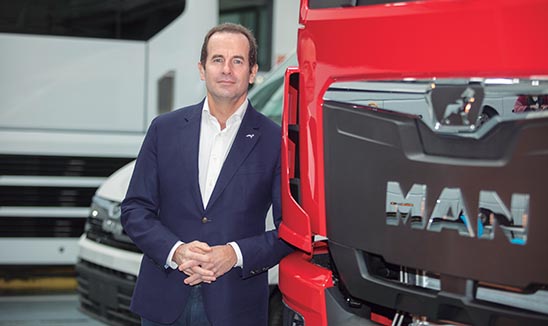 Stéphane de Creisquer, director general de MAN Truck & Bus Iberia