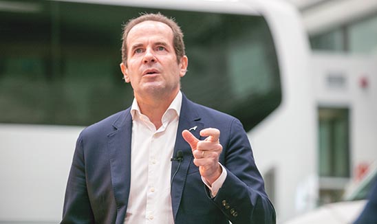 Stéphane de Creisquer, director general de MAN Truck & Bus Iberia