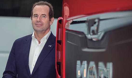 Stéphane de Creisquer, director general de MAN Truck & Bus Iberia