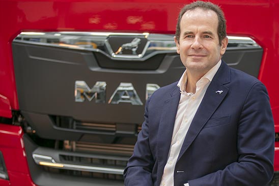 Stéphane de Creisquer, director general de MAN Truck & Bus Iberia