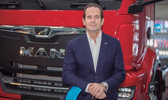 Stéphane de Creisquer, director general de MAN Truck & Bus Iberia