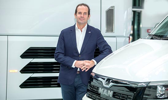 Stéphane de Creisquer, director general de MAN Truck & Bus Iberia