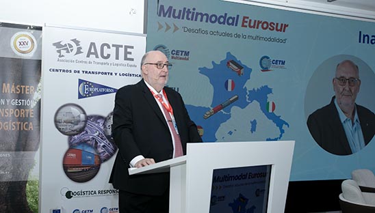 Ramón Vázquez, vicepresidente de la asociación CETM Mutlimodal y presidente de la Asociación Española de Centros de Transporte y Logística ACTE Ramón Vázquez, vicepresidente de la asociación CETM Mutlimodal y presidente de la Asociación Española de Centros de Transporte y Logística ACTE