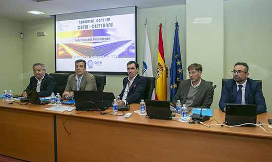 Momento de la asamblea general de CETM Cisternas 