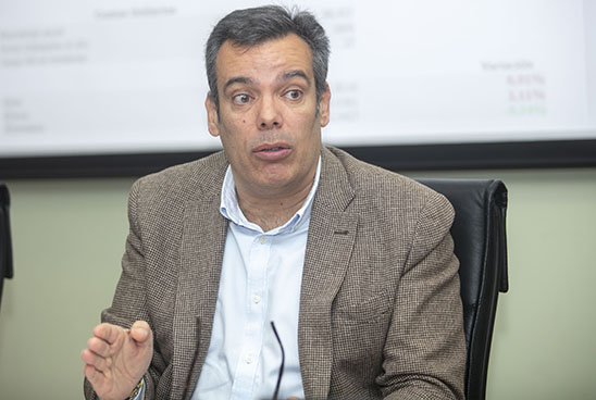 Dulsé Díaz, secretario general de CETM Cisternas