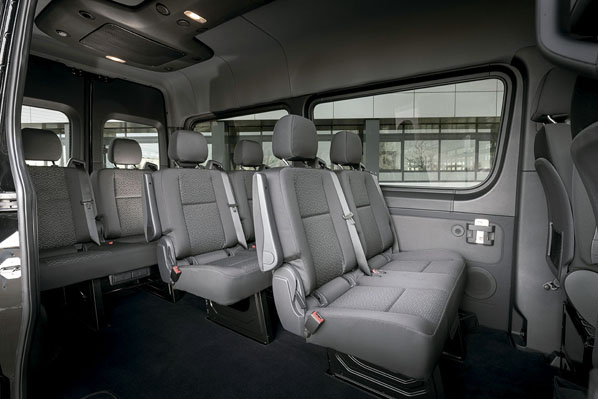 Interior de la Sprinter