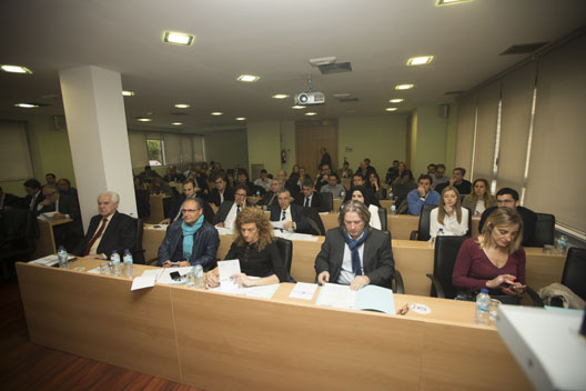 Asistentes a la jornada laboral organizada por CETM