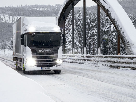 Scania winter test 2018