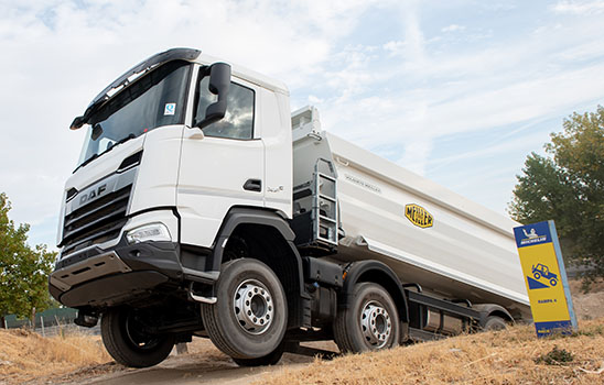 Pruebas off-road con camiones DAF en el Circuitos del Jarama eventodaf3