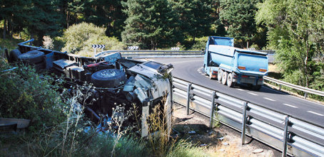 Los accidentes tienen efectos perjudiciales para el transporte, lo mismo que la congestión o las emisiones