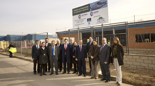 obras Centro Formación Azuqueca de la Confederación Española de Transporte de Mercancías