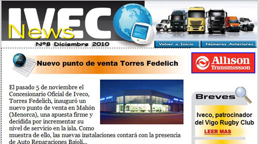 Iveco News de Diciembre