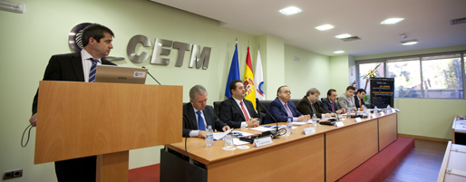 acto de entrega de los Diplomas acreditativos del Master de Dirección y Gestión de Empresas de Transporte