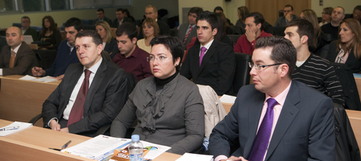 acto de entrega de los Diplomas acreditativos del Master