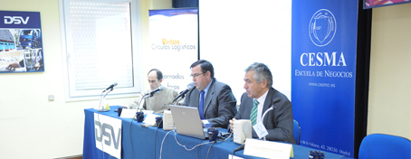 José Luís Morato, director general de Retos Logísticos, durante su intervención