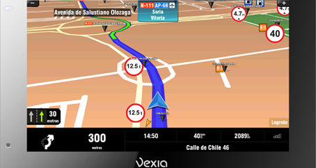 Vexia Serie 70 Truck, nueva gama GPS para camión