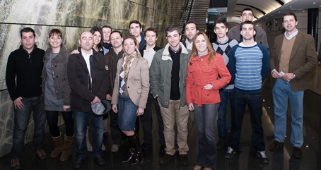 Los alumnos del Madget visitan el centro tecnológico de Repsol