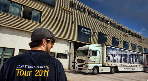 Tour “Consistently Efficient”, MAN Truck & Bus 