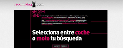 Nace Recambing.com, un portal de venta online exclusivo del sector del motor