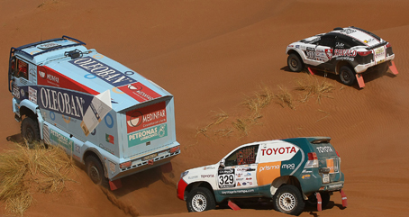 MAN TGS y Elisabete Jacinto suben al podio del Rally Oilibya du Maroc