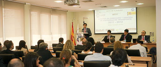 Cursos Master de Dirección y Gestión de Empresas de Transporte 2011 y 2012