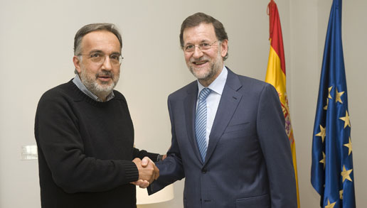 Sergio Marchionne y Rajoy