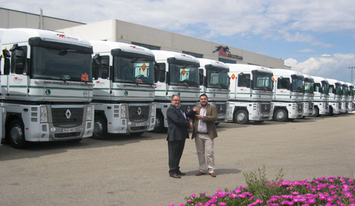 Camiones Renault Magnum de Marcotran