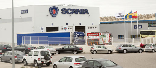 Diasa, nuevo servicio oficial de Scania en Palencia