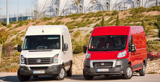 Comparativa Fiat Ducato Volkswagen Crafter