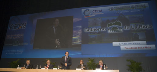 Pedro Sanz en el Congreso de la CETM