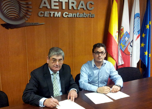 Firma del acuerdo AETRAC - YMOV