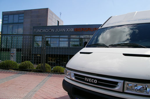 Vehículo Iveco para la Fundación Juan XXIII