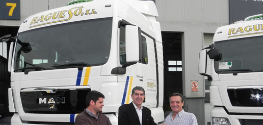 Camiones MAN TGX EfficientLine de Transportes Ragueso