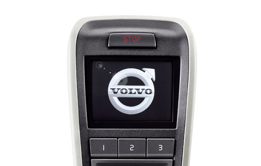 Control remoto de Volvo para la carga de camiones