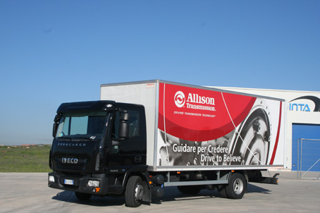 Allison Transmission Iveco Eurocargo Road Show instalaciones INTA