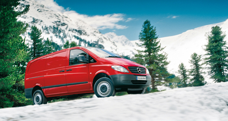 Mercedes-Benz lanza su campaña de neumáticos de invierno