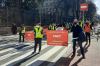 Manifestación de Anet por las calles de Pamplona