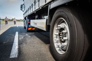 Camión de transporte de mercancías por carretera